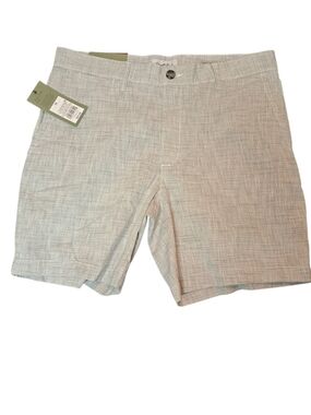 Goodfellow & Co Men’s Size 30 Every Wear Shorts Beige Cotton Blend